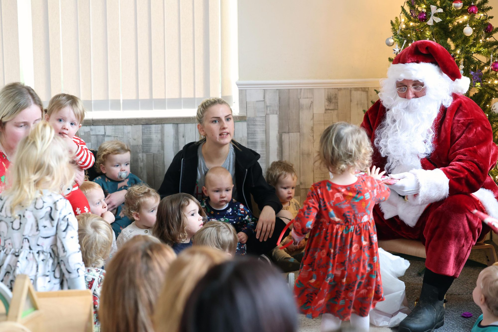 Santa in Little Stars Nursery