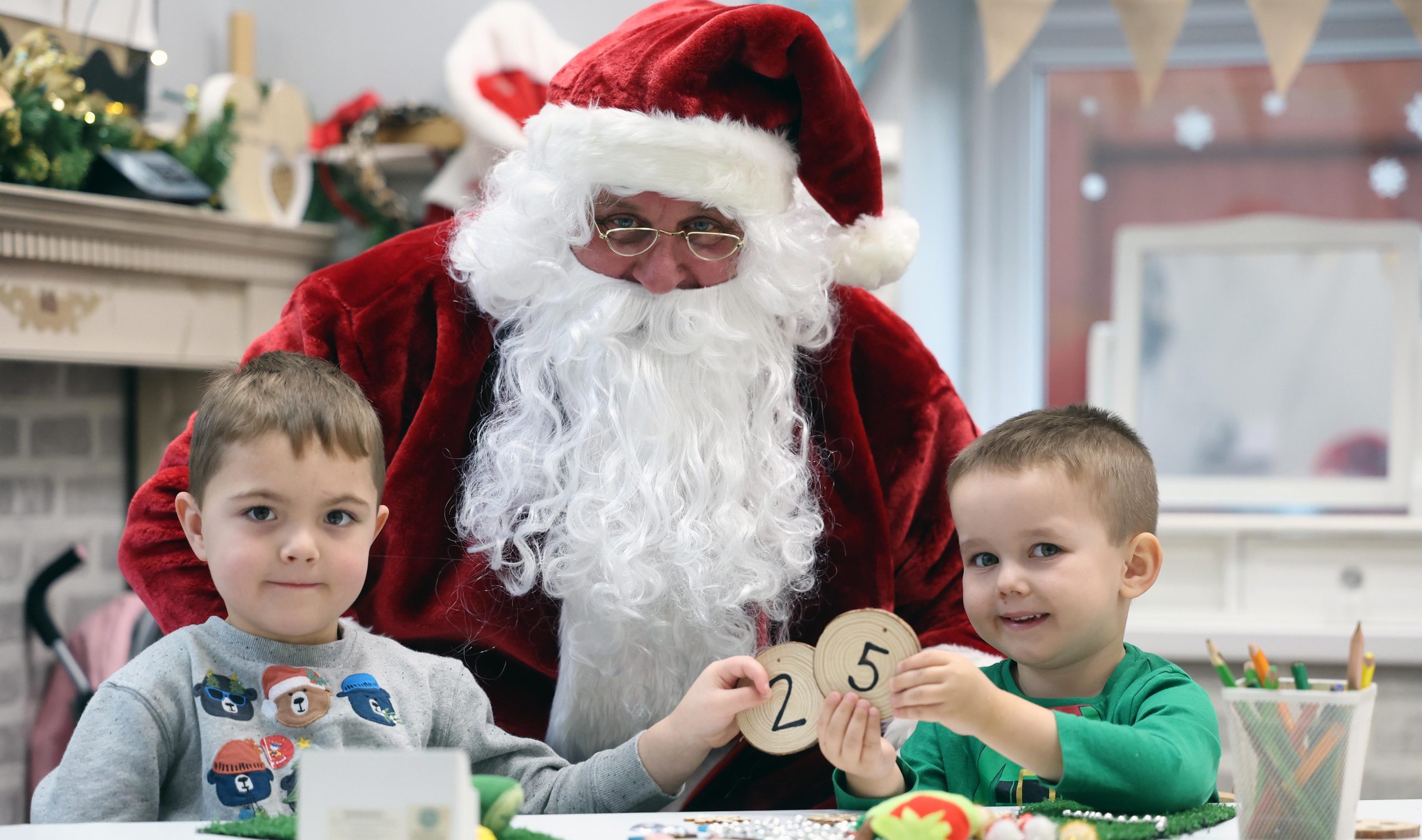 Santa Claus visits Mamhilad